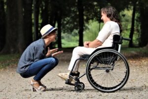 rencontrer une personne handicapée